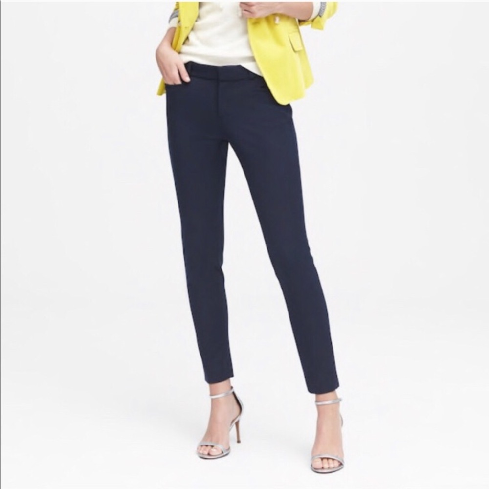 Banana Republic Sloan Pants in Navy